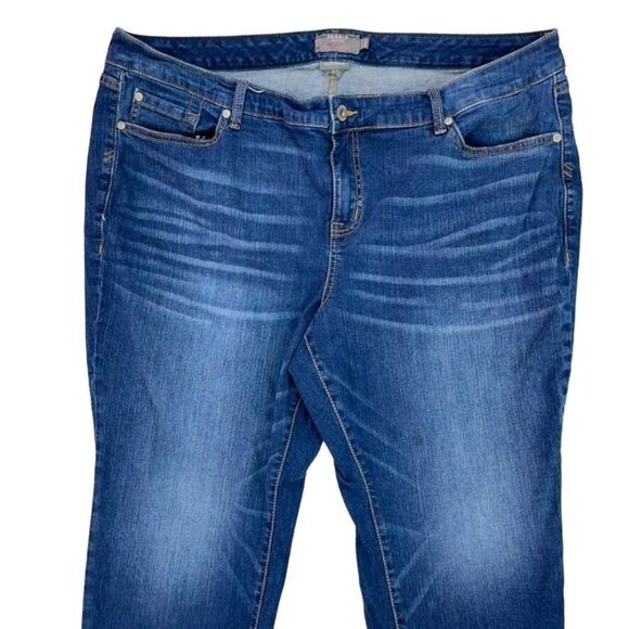 Torrid SIZE 22XS Vintage Stretch Boyfriend Straight Stonewashed Denim Jeans - Picture 2 of 5